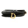 Borsa Dior  Saddle in pelle nera - Detail D1 thumbnail