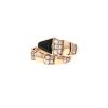 Bague Bulgari Serpenti Viper en or rose, diamants et onyx - 360 thumbnail