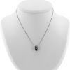 Half-articulated Chanel Ultra pendant in white gold and ceramic - 360 thumbnail