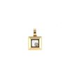 Chopard Happy Diamonds Icon pendant in yellow gold and diamond - 360 thumbnail