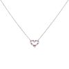 Collana Tiffany 
Co  in platino, diamanti e zaffiri rosa - 00pp thumbnail