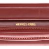 Hermès  Jet briefcase  in red box leather - Detail D2 thumbnail