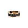 Flexible Chanel Ultra small model ring in yellow gold and ceramic - 00pp thumbnail