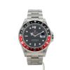 Montre Rolex GMT-Master II en acier Ref: Rolex - 16710  Vers 1996 - 360 thumbnail