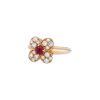 Bague Van Cleef & Arpels  en or jaune, diamants et rubis - 00pp thumbnail