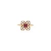 Bague Van Cleef & Arpels  en or jaune, diamants et rubis - 360 thumbnail