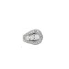 Vintage  ring in platinium and diamonds - 360 thumbnail