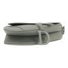 Dior  Saddle handbag  in grey smooth leather - Detail D1 thumbnail