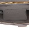 Dior  Saddle handbag  in grey smooth leather - Detail D2 thumbnail