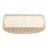 Bolso de mano Fendi  Peekaboo en lona Monogram beige y cuero blanco - Detail D1 thumbnail