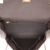 Bolso de mano Hermès  Kelly 25 cm en cuero togo gris estaño - Detail D3 thumbnail