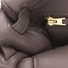 Bolso de mano Hermès  Kelly 25 cm en cuero togo gris estaño - Detail D4 thumbnail