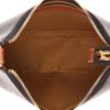 Celine  Ava handbag  in brown "Triomphe" canvas  and brown leather - Detail D3 thumbnail