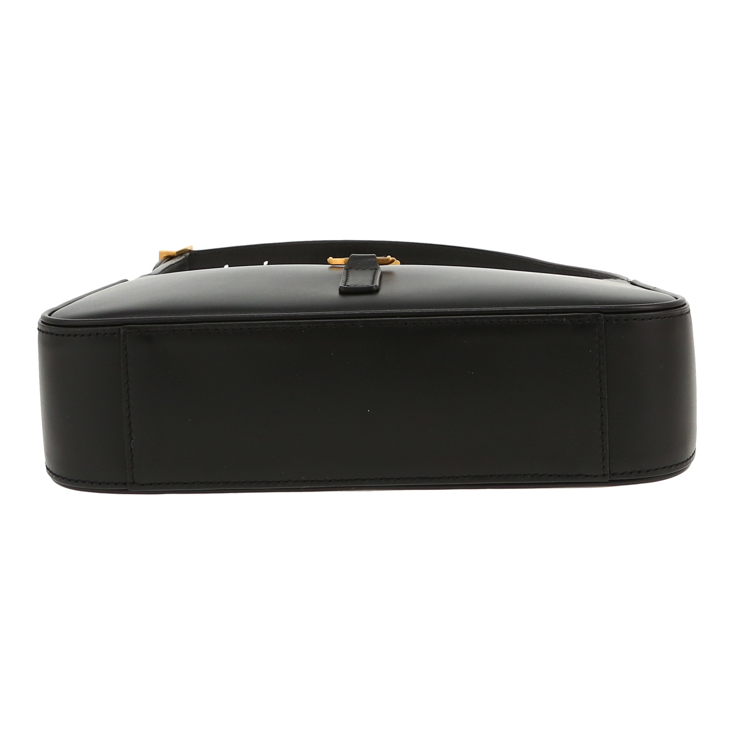 Saint Laurent  5 à 7 handbag  in black leather - Detail D1