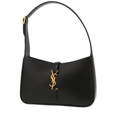 Sac à main Saint Laurent  5 à 7 en cuir noir