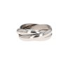 Bague Cartier Trinity moyen modèle en or blanc, taille 56 - 360 thumbnail