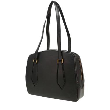 Bolso de mano Louis Vuitton   en cuero Epi negro