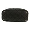 Chanel   handbag  in black quilted leather - Detail D1 thumbnail