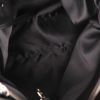 Chanel   handbag  in black quilted leather - Detail D3 thumbnail