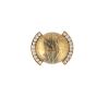 Cartier  ring in yellow gold, rutilated quartz and diamonds - 360 thumbnail