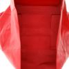 Sac cabas Celine   en cuir rouge - Detail D3 thumbnail