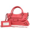 Balenciaga  City handbag  in pink leather - 00pp thumbnail