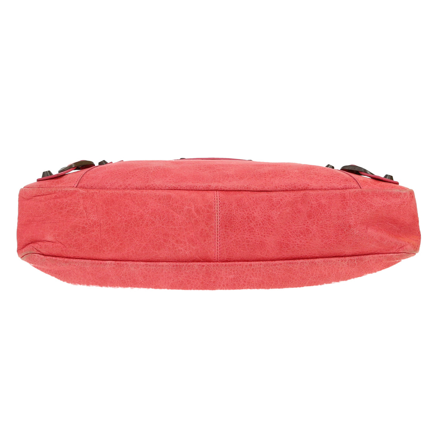 Balenciaga  City handbag  in pink leather - Detail D1