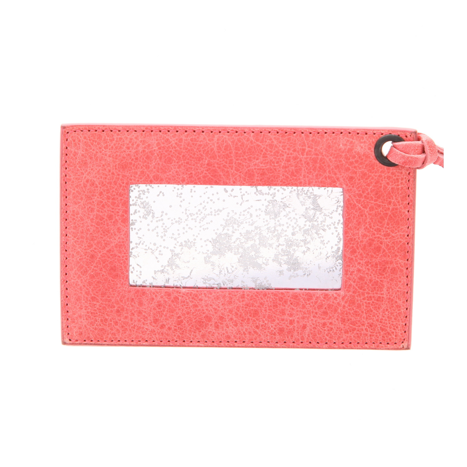 Borsa Balenciaga  City in pelle rosa - Detail D4