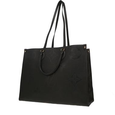 Louis Vuitton  Onthego large model  shopping bag  in black empreinte monogram leather