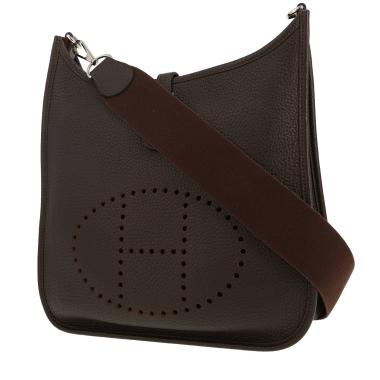 Borsa a tracolla Hermès  Evelyne in pelle taurillon clemence marrone