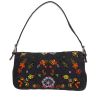 Fendi  Baguette handbag  in blue denim canvas - Detail D4 thumbnail