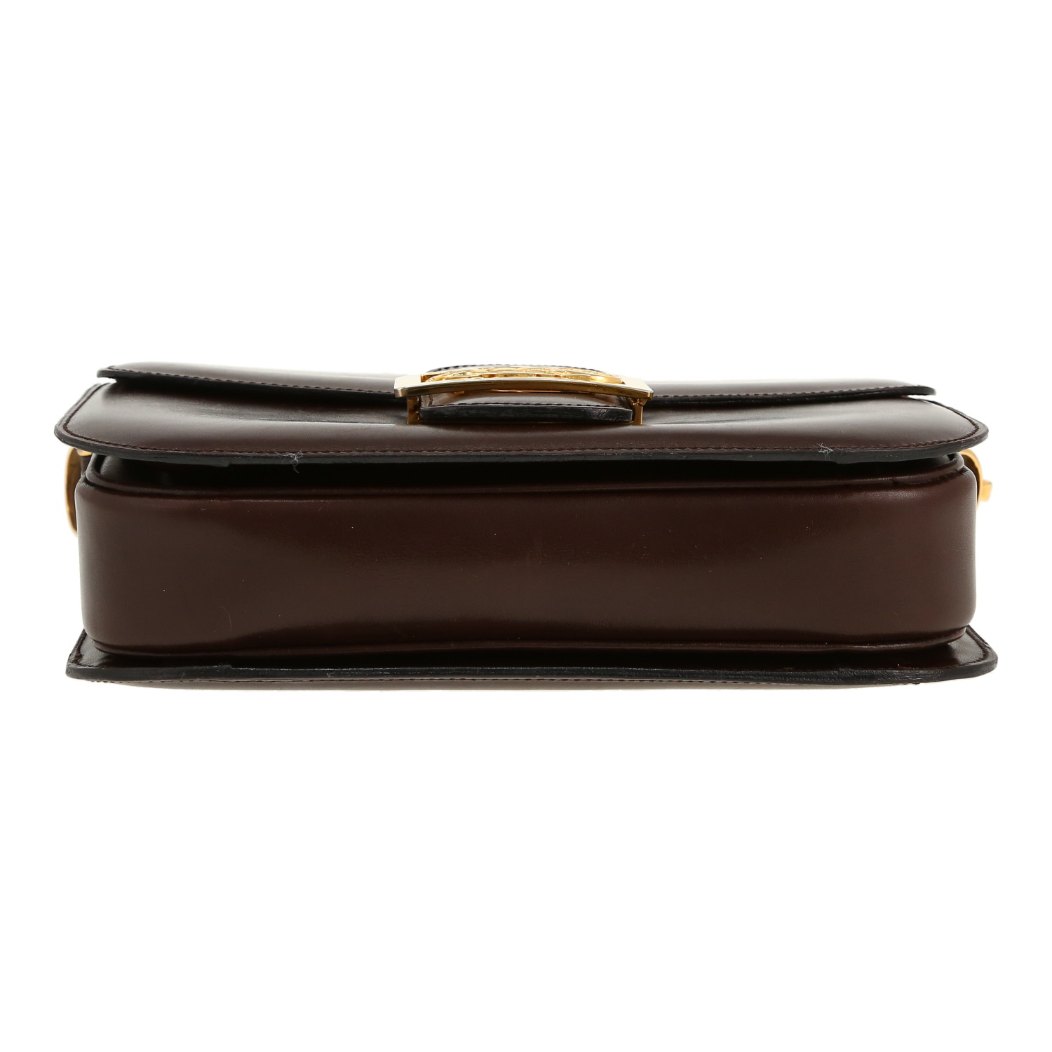 Celine Vintage handbag in brown leather - Detail D1