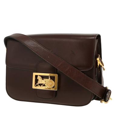 Borsa Celine  Vintage in pelle marrone