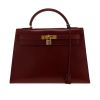 Borsa Hermès  Kelly 32 cm in pelle box rosso H - 360 thumbnail