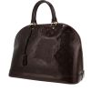 Bolso de mano Louis Vuitton  Alma en charol Monogram color berenjena - 00pp thumbnail