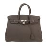 Bolso de mano Hermès  Birkin 35 cm en cuero togo Gris éléphant - 360 thumbnail