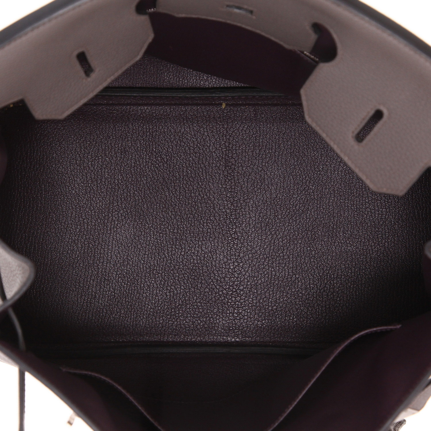 Borsa Hermès  Birkin 35 cm in pelle togo Gris éléphant - Detail D3