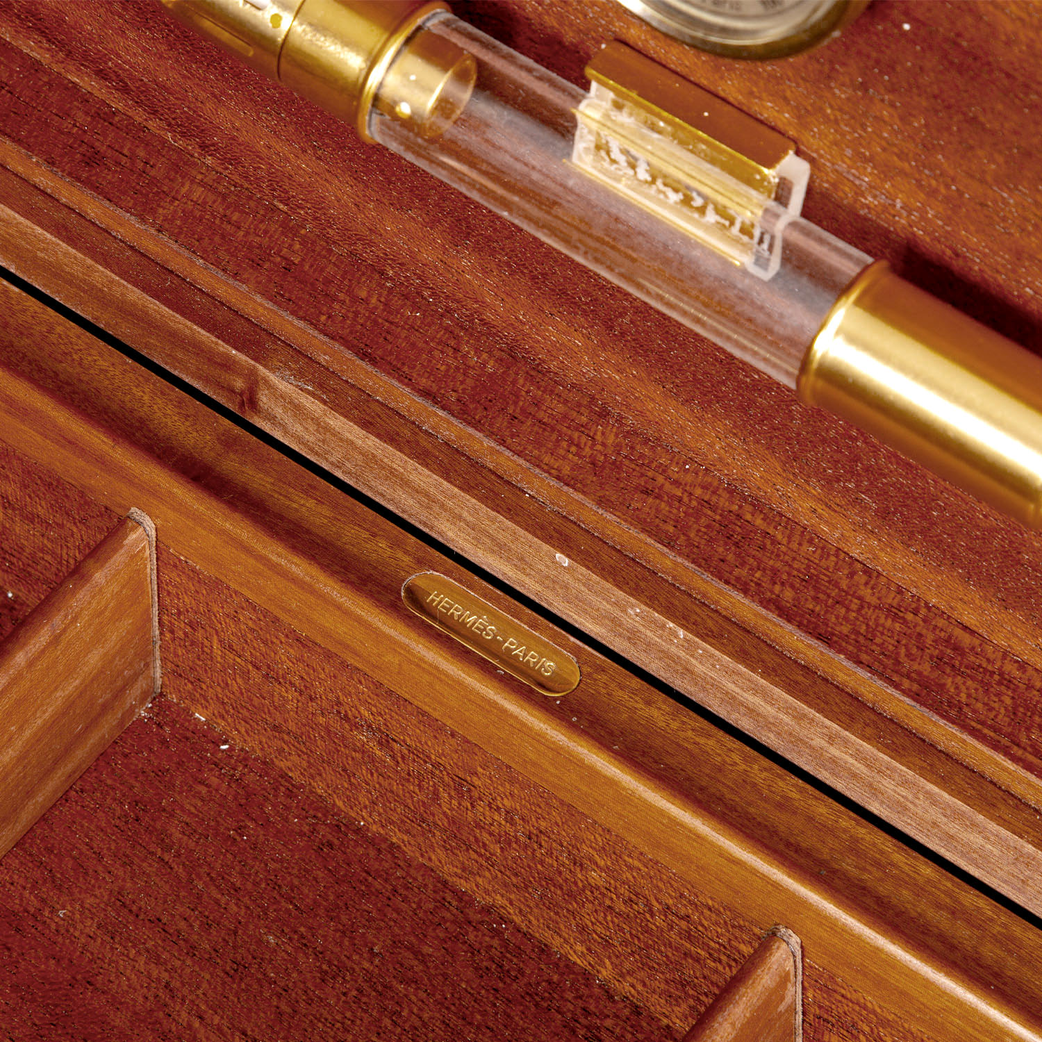 Hermès, Cave à cigares - années 1980 - Detail D4