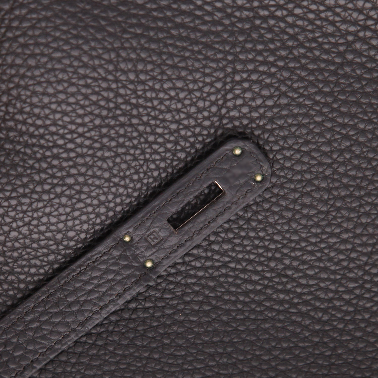 Borsa Hermès  Birkin 35 cm in pelle togo nera - Detail D4