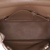 Bolso bandolera Hermès  Jypsiere 28 cm en cuero togo marrón etoupe - Detail D3 thumbnail