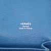 Hermès  Jypsiere 28 cm shoulder bag  in blue togo leather - Detail D2 thumbnail