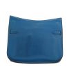 Bolso bandolera Hermès  Jypsiere 28 cm en cuero togo azul - Detail D4 thumbnail