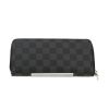 Louis Vuitton  Zippy wallet  in grey Graphite damier canvas - 360 thumbnail