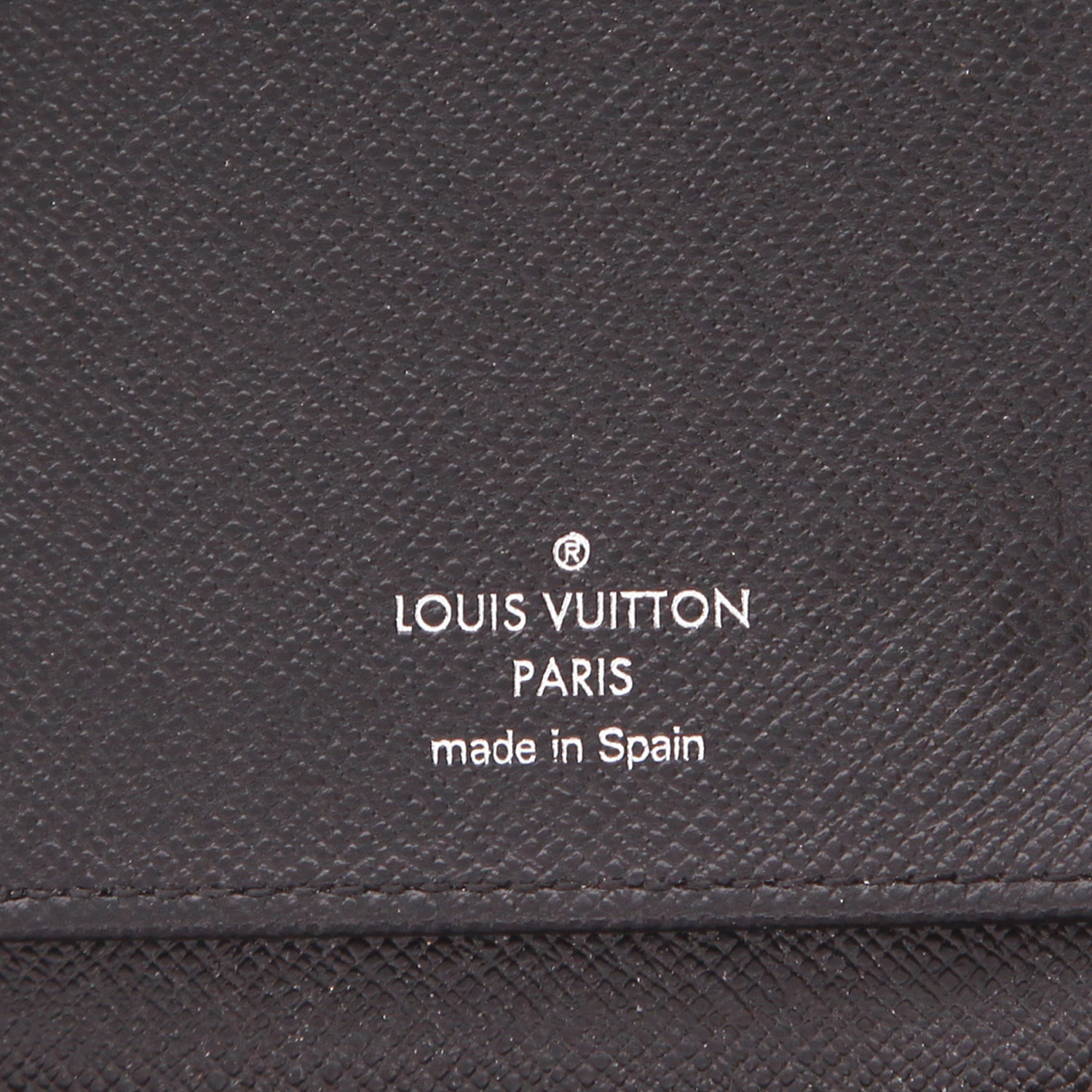 Portafogli Louis Vuitton  Zippy in tela a scacchi grigio Graphite - Detail D2