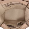 Bolso de mano Celine  Luggage Mini en cuero beige - Detail D3 thumbnail