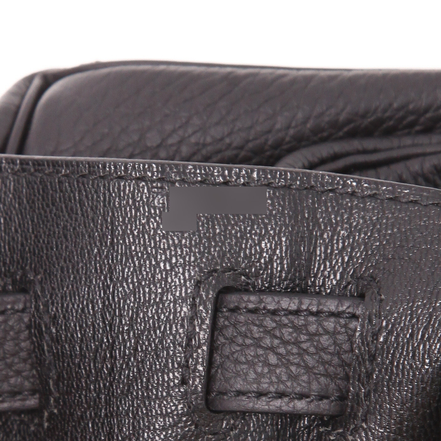 Borsa Hermès  Kelly 32 cm in pelle togo nera - Detail D4