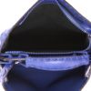 Bolso bandolera Fendi  Peekaboo ISeeU en cuero granulado azul - Detail D4 thumbnail