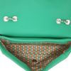 Bolso de mano Chanel  Timeless en lona acolchada verde - Detail D3 thumbnail