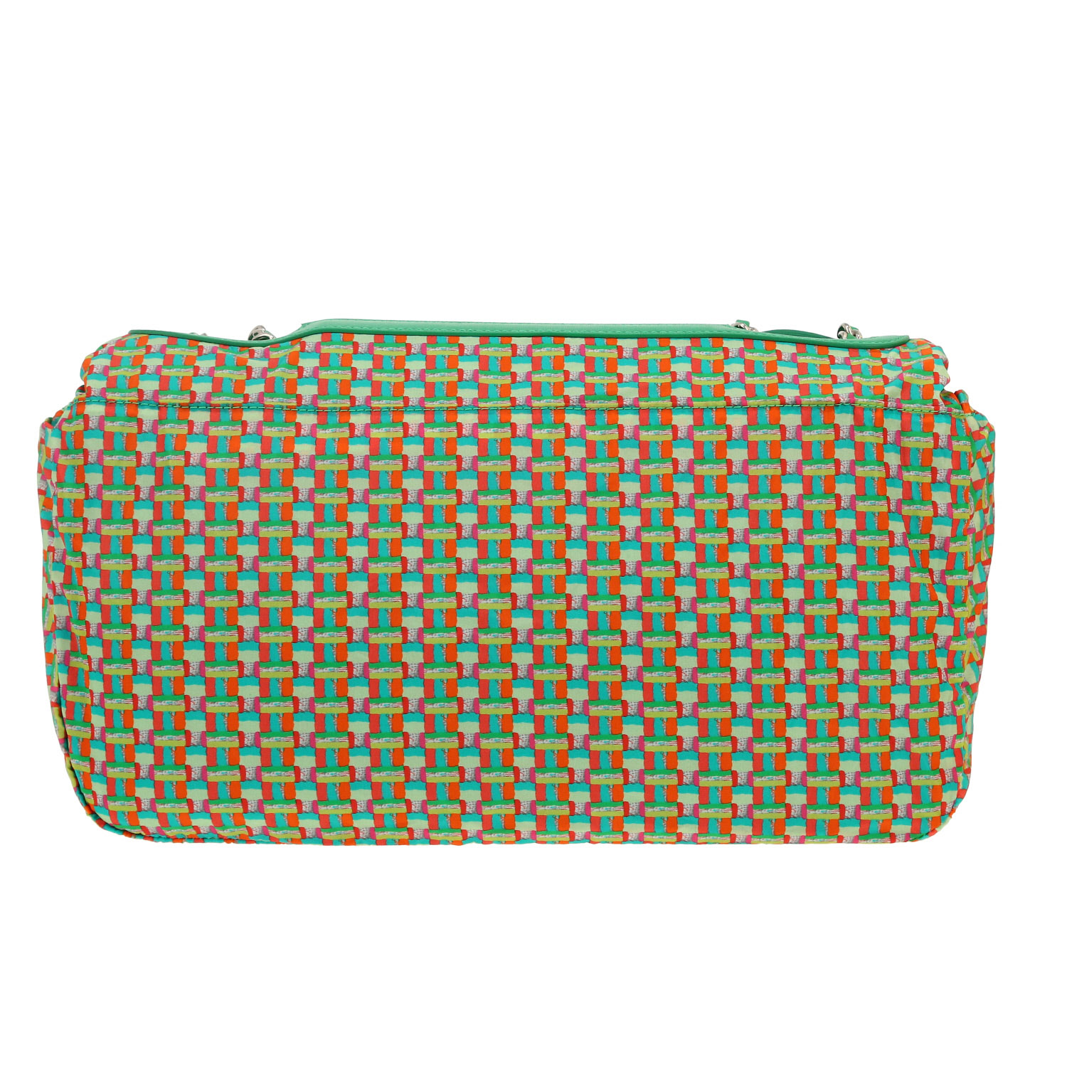 Chanel  Timeless handbag  in green quilted canvas - Detail D5