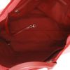 Chanel  Deauville shopping bag  in pink canvas  and burgundy leather - Detail D3 thumbnail